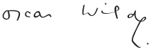 220px-Oscar_Wilde_Signature.svg
